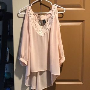 Light pink blouse